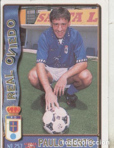 Colecionismo desportivo: Cromos: Liga 1996/1997: Real Oviedo.: Paulo Bento - Varios
