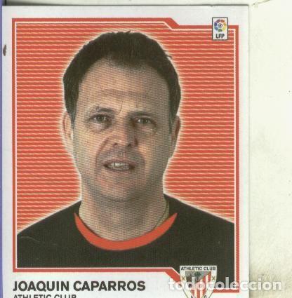 Colecionismo desportivo: Cromo: Liga 07-08: entrenador Joaquin Caparros - Varios