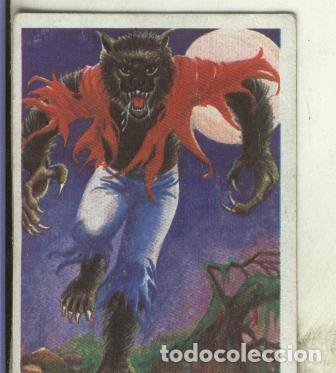 Colecionismo desportivo: Cromo: Monstruos numero 08: el hombre lobo - Varios