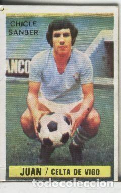 Coleccionismo deportivo: Cromos: Chicle Sanber: liga 74-75: Juan del Celta de Vigo - Varios