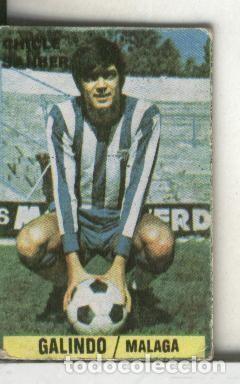 Coleccionismo deportivo: Cromos: Chicle Sanber: liga 74-75: Galindo del Malaga - Varios