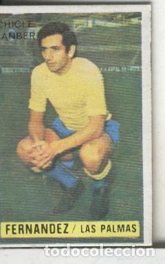 Coleccionismo deportivo: Cromos: Chicle Sanber: liga 74-75: Fernandez de Las Palmas - Varios