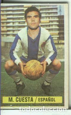 Coleccionismo deportivo: Cromos Ediciones Este: Liga 74-75: M.Cuesta del R.C.D.Espa&ntilde;ol - Varios