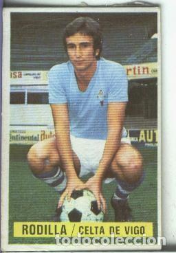 Coleccionismo deportivo: Cromos Ediciones Este: Liga 74-75: Rodilla del Celta de Vigo - Varios