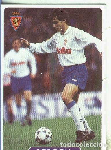 Coleccionismo deportivo: Cromos: Super Futbol liga 96: R.Zaragoza C.D: Aragon - Varios