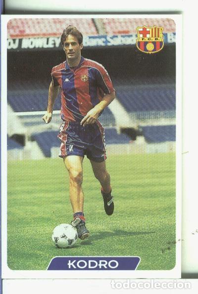 Coleccionismo deportivo: Cromos: Super Futbol liga 96: F.C.Barcelona: Kodro - Varios