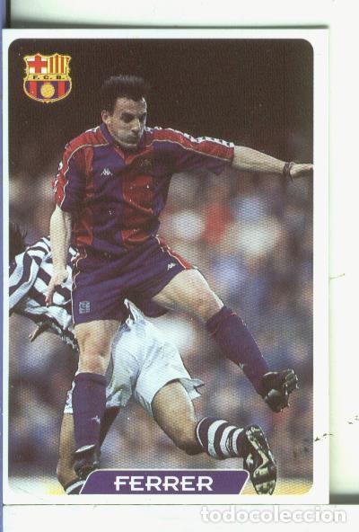 Colecionismo desportivo: Cromos: Super Futbol liga 96: F.C.Barcelona: Ferrer - Varios