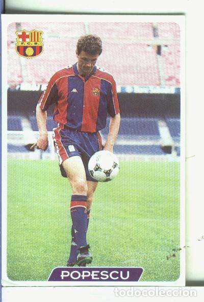 Colecionismo desportivo: Cromos: Super Futbol liga 96: F.C.Barcelona: Popescu - Varios