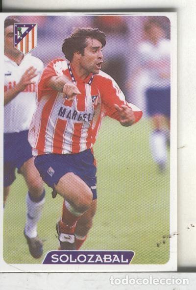 Sports collectibles: Cromos: Super Futbol liga 96: At.Madrid: Solozabal - Varios