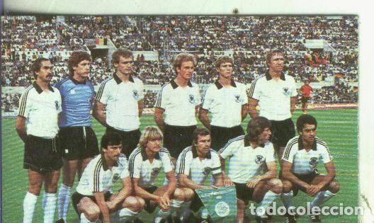 Sports collectibles: Cromos: Catalunya porta del mundial 82 numero 042: Seleccion de Alemania - Varios