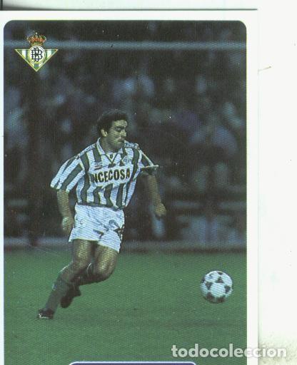 Sports collectibles: Cromos: Las fichas de la liga 95/96-Betis: Sabas - Varios