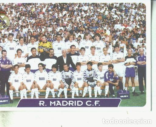 Sammelleidenschaft Sport: Cromos: Las fichas de la liga 95/96-Madrid: R.Madrid C.F (Plantilla) - Varios