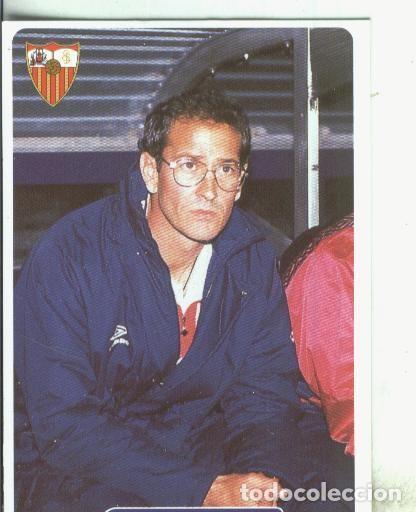 Collezionismo sportivo: Cromos: Las fichas de la liga 95/96-Sevilla: J.C.Alvarez (entrenador) - Varios