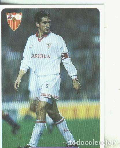 Collezionismo sportivo: Cromos: Las fichas de la liga 95/96-Sevilla: Jimenez - Varios