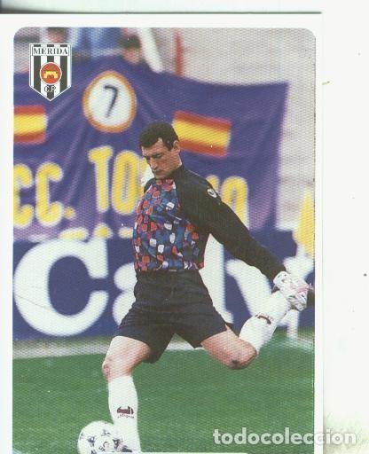 Collezionismo sportivo: Cromos: Las fichas de la liga 95/96-Merida: Leal - Varios