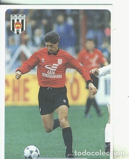 Colecionismo desportivo: Cromos: Las fichas de la liga 95/96-Merida: Urbano - Varios