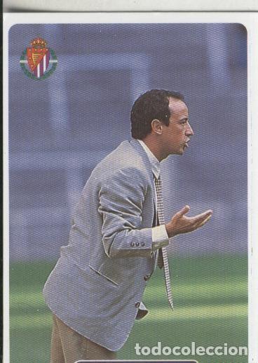 Collezionismo sportivo: Cromos: Las fichas de la liga 95/96-Valladolid: Benitez (entrenador) - Varios