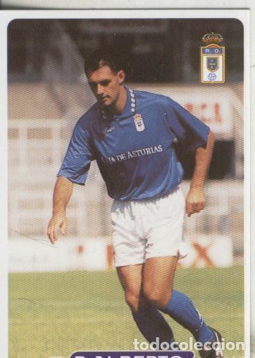 Collezionismo sportivo: Cromos: Las fichas de la liga 95/96-Oviedo: P.Alberto - Varios