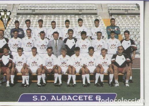 Collezionismo sportivo: Cromos: Las fichas de la liga 95/96-Albacete: S.D.Albacete: plantilla - Varios