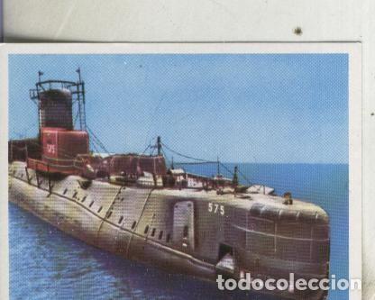 Collezionismo sportivo: Cromos: La aventura de la velocidad numero 224: Submarino oceanico - Varios