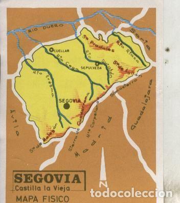 Sports collectibles: Cromos: Las provincias de Espa&ntilde;a numero 126: Segovia - Varios
