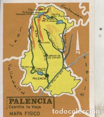 Sports collectibles: Cromos: Las provincias de Espa&ntilde;a numero 105: Palencia - Varios