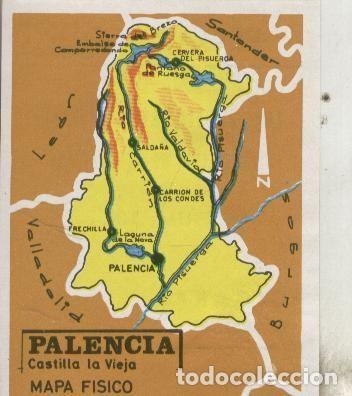 Sports collectibles: Cromos: Las provincias de Espa&ntilde;a numero 105: Palencia - Varios