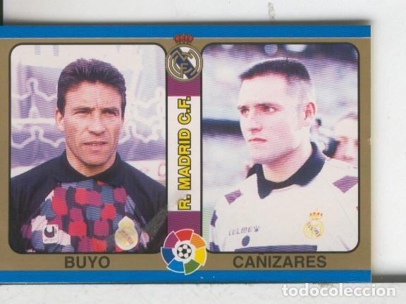 Collectionnisme sportif: Cromos: Futbol Total Liga 95: Real Madrid: Buyo y Ca&ntilde;izares - Varios