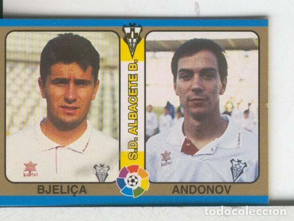 Collectionnisme sportif: Cromos: Futbol Total Liga 95: Albacete: Bjelica y Andonov - Varios