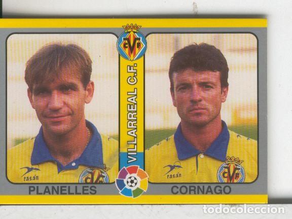 Collectionnisme sportif: Cromos: Futbol Total Liga 95: Villarreal: Planelles y Cornago - Varios