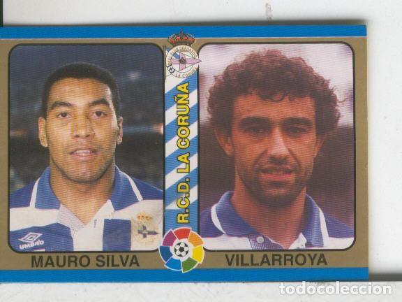 Collectionnisme sportif: Cromos: Futbol Total Liga 95: Deportivo Coru&ntilde;a: Mauro Silva y Villarroya - Varios
