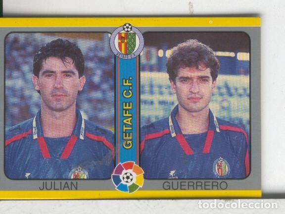 Collectionnisme sportif: Cromos: Futbol Total Liga 95: Getafe: Julian y Guerrero - Varios