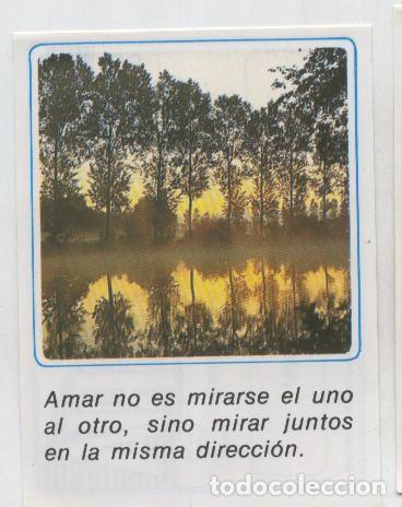 Collectionnisme sportif: Cromos: Mensajes de Alegria numerado 39 - Varios