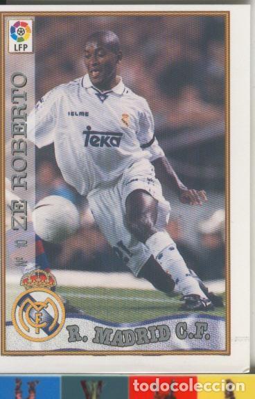 Collectionnisme sportif: Cromos: Las Fichas de la liga 97-98: Real Madrid numero 10: Ze Roberto - Varios