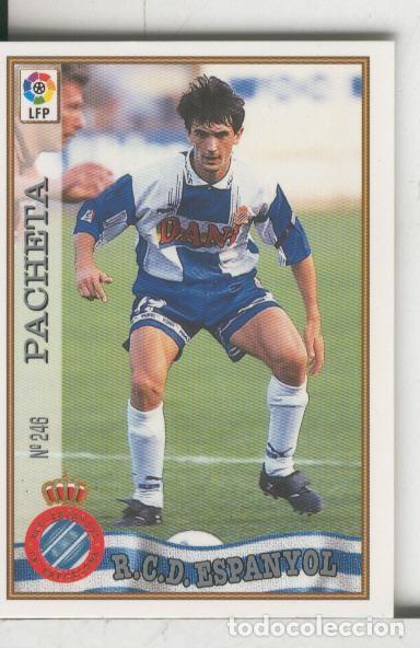 Collectionnisme sportif: Cromos: Las Fichas de la liga 97-98: R.C.D.Espanyol numero 246: Pacheta - Varios