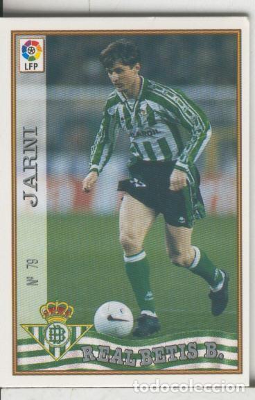 Sports collectibles: Cromos: Las Fichas de la liga 97-98: Real Betis numero 079: Jarni - Varios