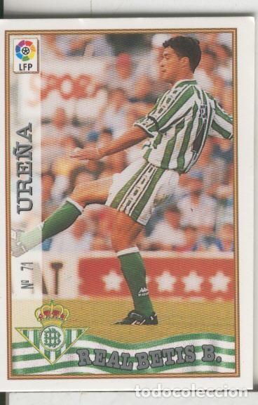 Sports collectibles: Cromos: Las Fichas de la liga 97-98: Real Betis numero 071: Ure&ntilde;a - Varios