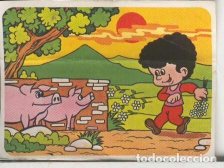 Collezionismo sportivo: Cromos: Juego de refranes numero 01: Echar margaritas a puercos - Varios