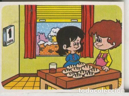 Collezionismo sportivo: Cromos: Juego de refranes numero 13: Abril frio mucho pan y poco vino - Varios
