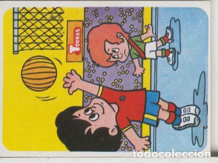 Collezionismo sportivo: Cromos: Juego de refranes numero 24: Con Torras, mejoras, y encima, aun ahorras - Varios