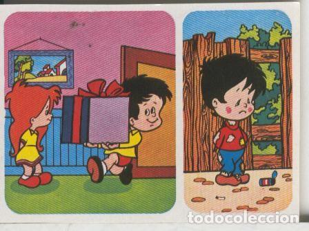 Collezionismo sportivo: Cromos: Juego de refranes numero 52: Quien da lo suyo antes de morir, preparese a bien sufrir - Vari