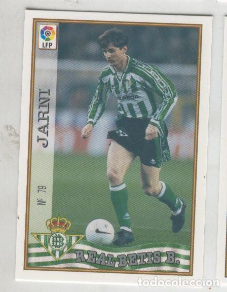 Coleccionismo deportivo: Cromo Liga 97/98: Betis numero 79: Jarni - Varios