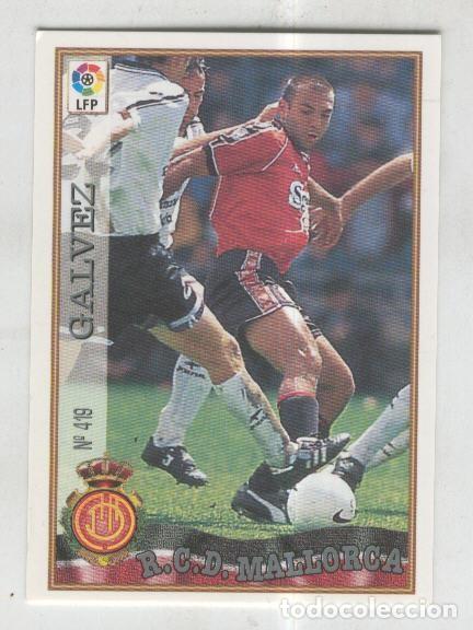 Coleccionismo deportivo: Cromo Liga 97/98: R.C.D.Mallorca numero 419: Galvez - Varios