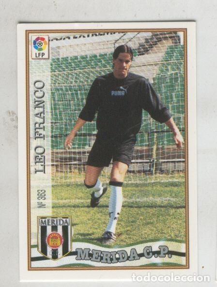 Coleccionismo deportivo: Cromo Liga 97/98: C.P.Merida numero 363: Leo Franco - Varios