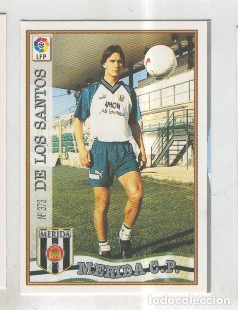 Coleccionismo deportivo: Cromo Liga 97/98: C.P.Merida numero 373: De los santos - Varios