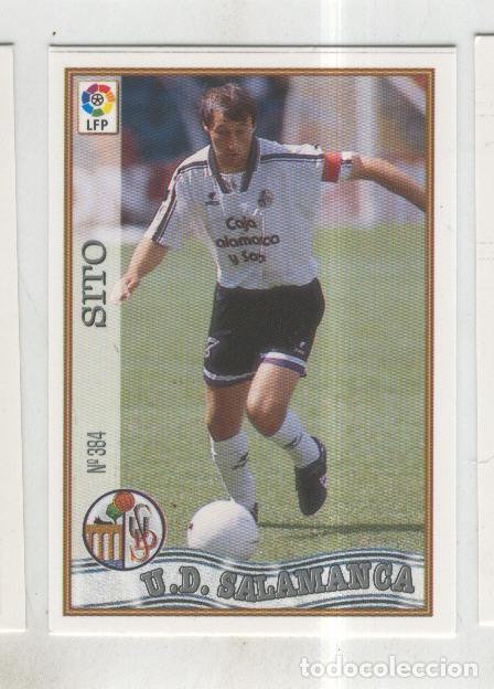 Coleccionismo deportivo: Cromo Liga 97/98: U.D.Salamanca numero 384: Sito - Varios