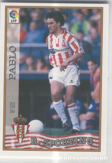 Sports collectibles: Cromo Liga 97/98: R. Sporting numero 305: Pablo - Varios