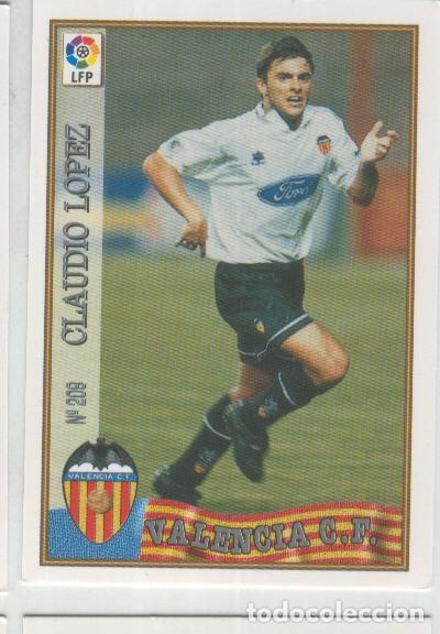 Sports collectibles: Cromo Liga 97/98: C.F.Valencia numero 209: Claudio Lopez - Varios