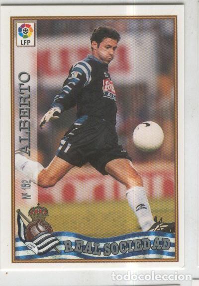 Sports collectibles: Cromo Liga 97/98: Real Sociedad numero 152: Alberto - Varios