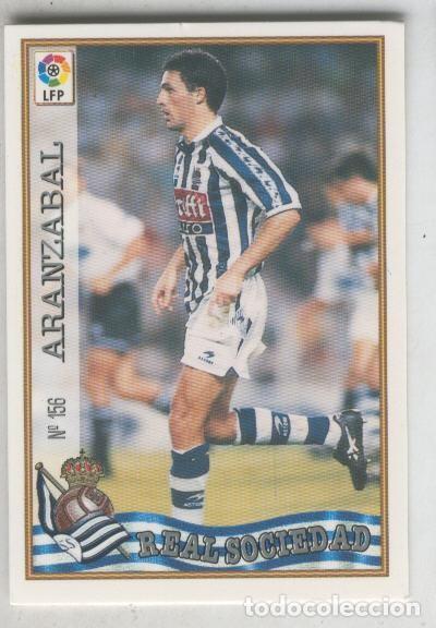 Sports collectibles: Cromo Liga 97/98: Real Sociedad numero 156: Aranzabal - Varios